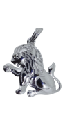 Sitting Lion Charm